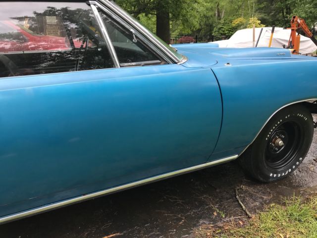 1969 Blue Dodge Coronet Coupe