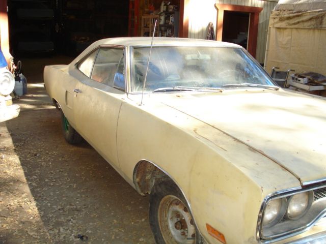 1970 Orange Plymouth GTX hardtop
