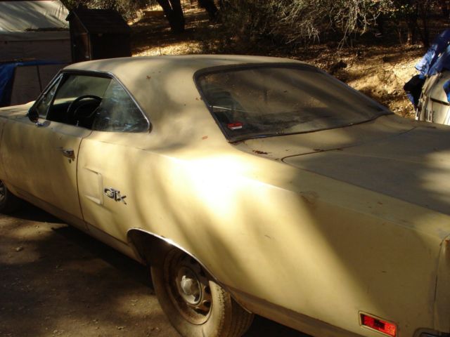 1970 Orange Plymouth GTX hardtop