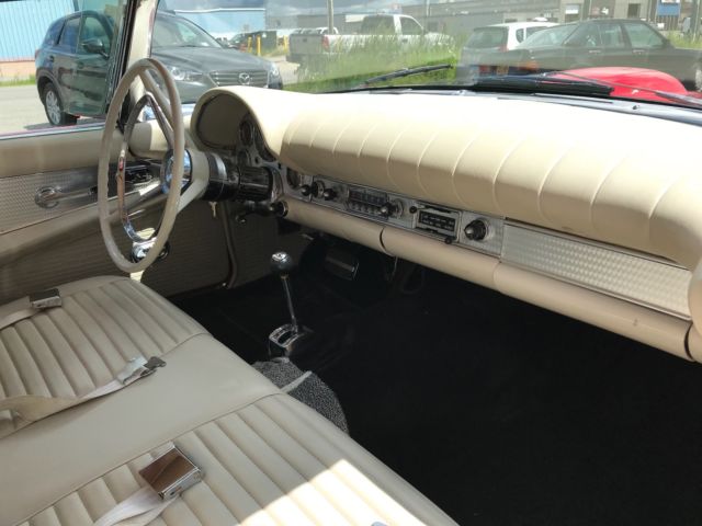 1957 Red Ford Thunderbird Convertible