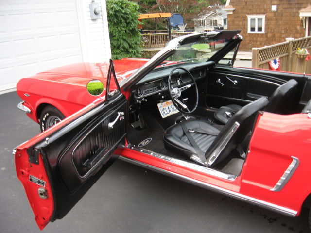 1964 POPPY RED Ford Mustang Convertible