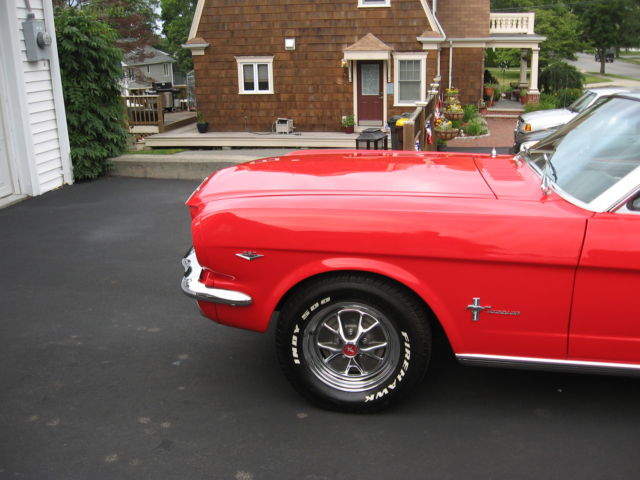 1964 POPPY RED Ford Mustang Convertible