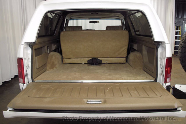 1983 White Ford Bronco SUV