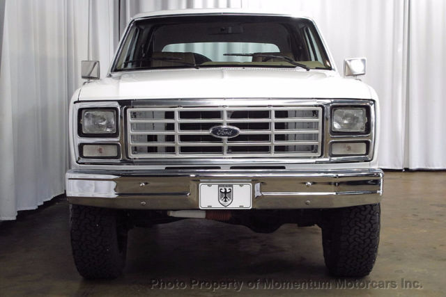 1983 White Ford Bronco SUV