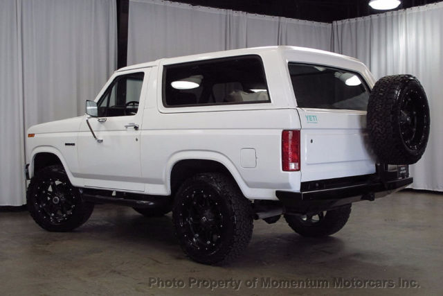 1983 White Ford Bronco SUV