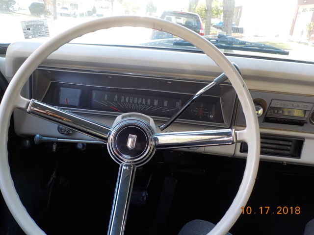 1966 Gray Chevrolet Nova Sedan