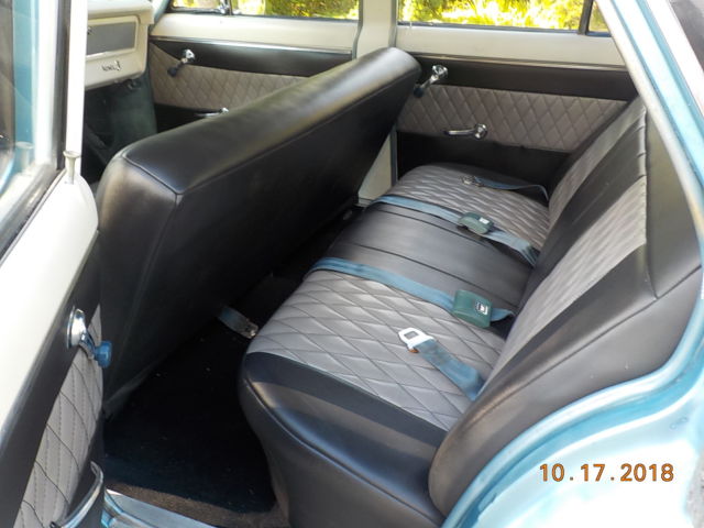 1966 Gray Chevrolet Nova Sedan