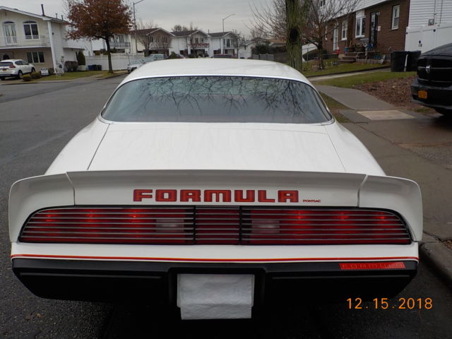 1979 White Pontiac Firebird Coupe