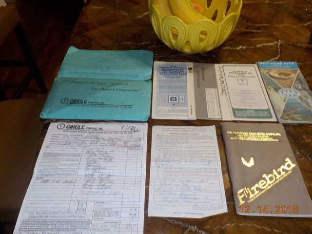 1979 White Pontiac Firebird Coupe