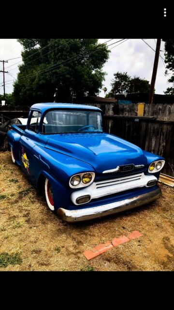 1957 Blue Chevrolet Other Pickups Cab & Chassis