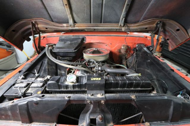 1964 Orange Chevrolet C-10 Standard Cab Pickup