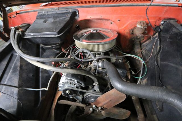 1964 Orange Chevrolet C-10 Standard Cab Pickup