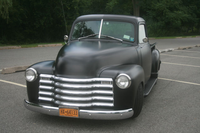 1951 Black Chevrolet Other Pickups Crew Cab Pickup