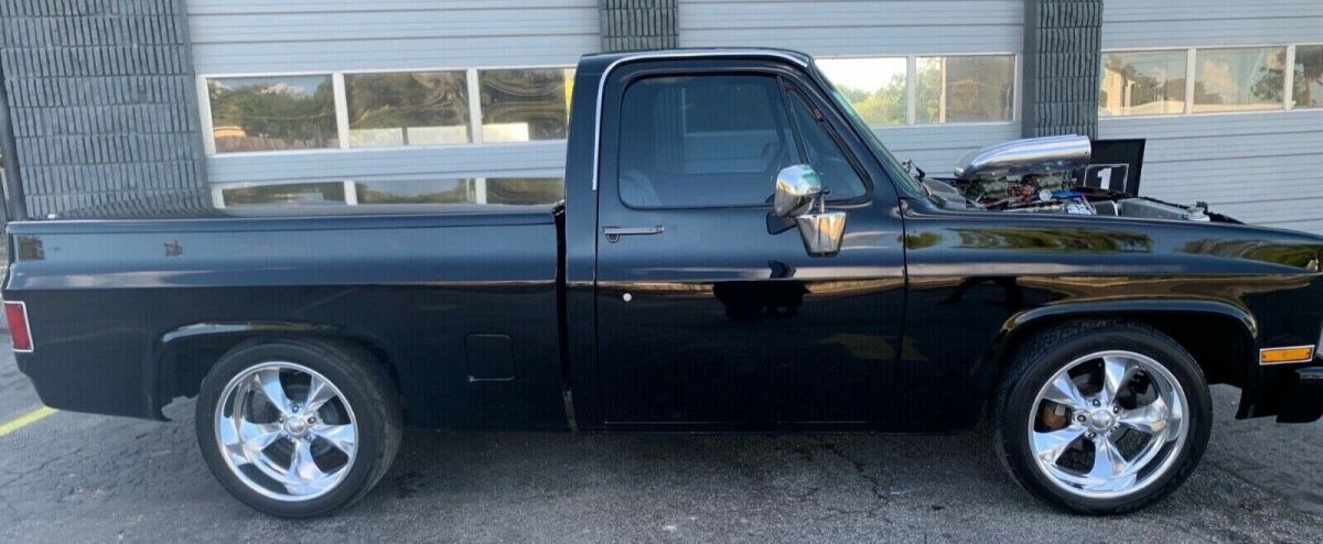 1981 GREY/BLACK Chevrolet C-10 Cab & Chassis