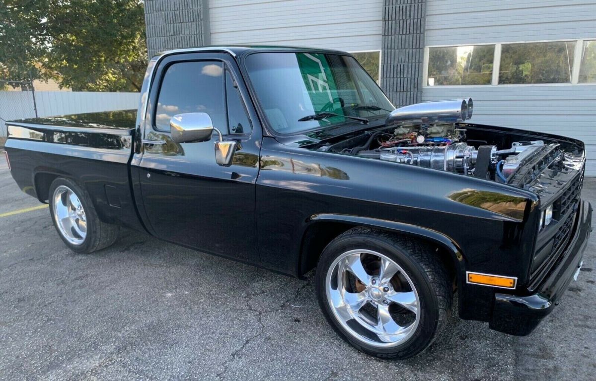 1981 GREY/BLACK Chevrolet C-10 Cab & Chassis