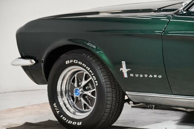 1967 Green Ford Mustang Coupe