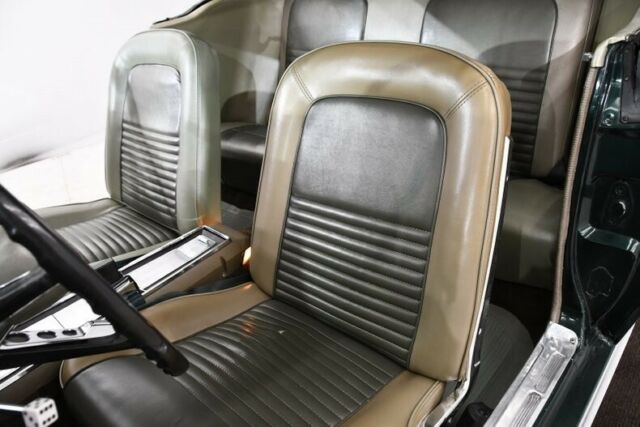 1967 Green Ford Mustang Coupe