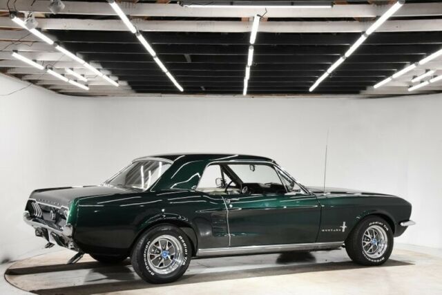 1967 Green Ford Mustang Coupe