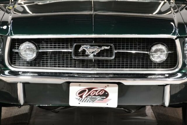 1967 Green Ford Mustang Coupe