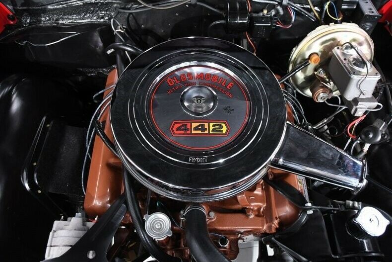 1967 Red Oldsmobile 442 Hardtop