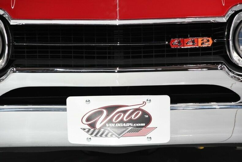 1967 Red Oldsmobile 442 Hardtop