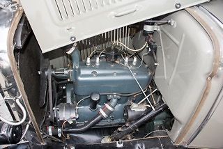 1930 Green Ford Model A Coupe