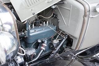 1930 Green Ford Model A Coupe