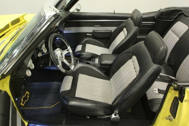 1969 Yellow Chevrolet Camaro Convertible