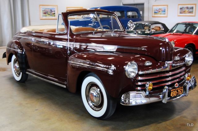 1947 Red Ford Other Convertible