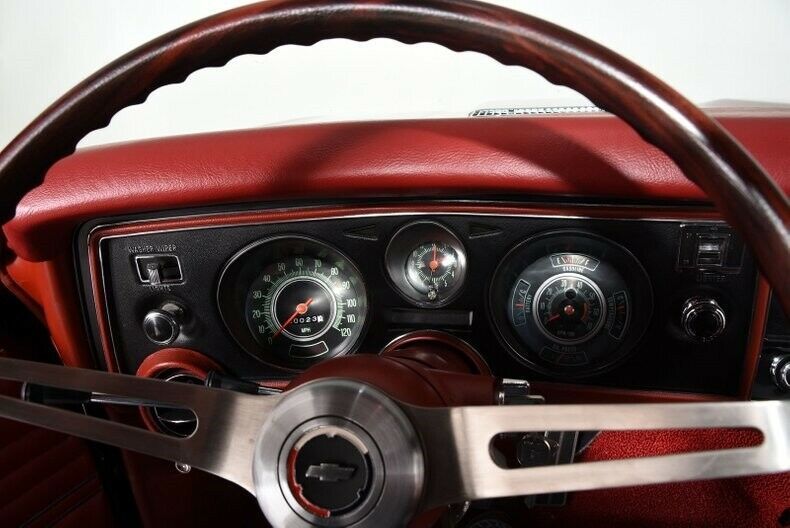 1969 Red Chevrolet Chevelle Convertible