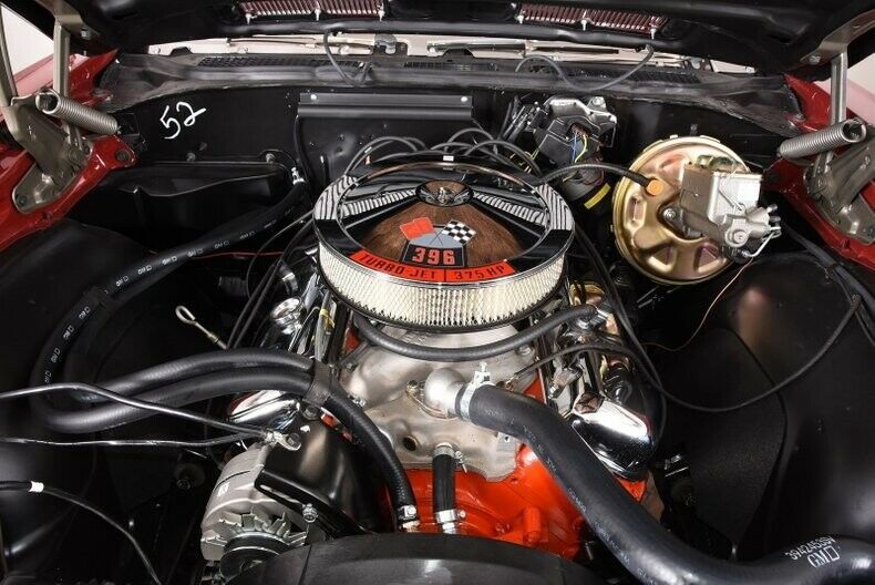 1969 Red Chevrolet Chevelle Convertible