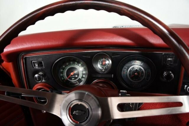 1969 Red Chevrolet Chevelle Convertible