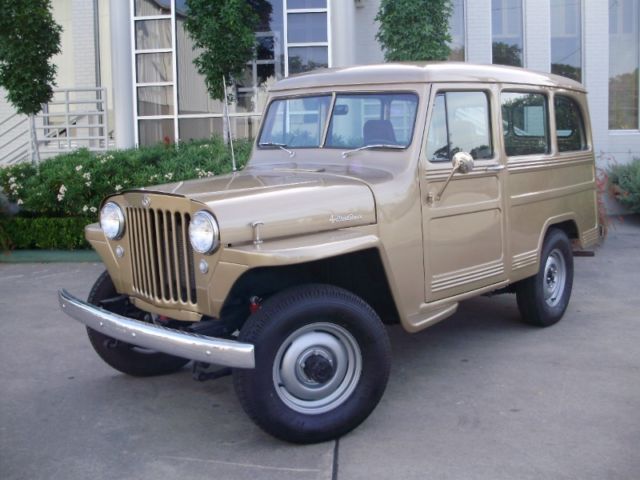 1950 Tan Willys SUV