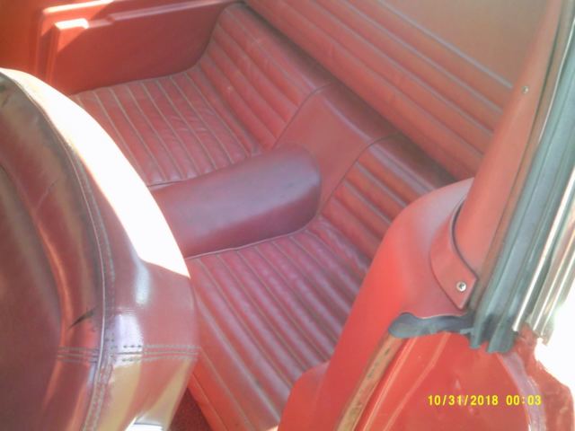 1965 Orange Ford Mustang Fastback