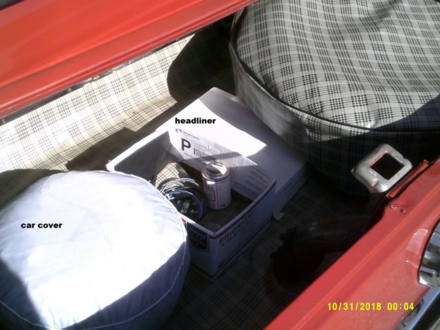 1965 Orange Ford Mustang Fastback