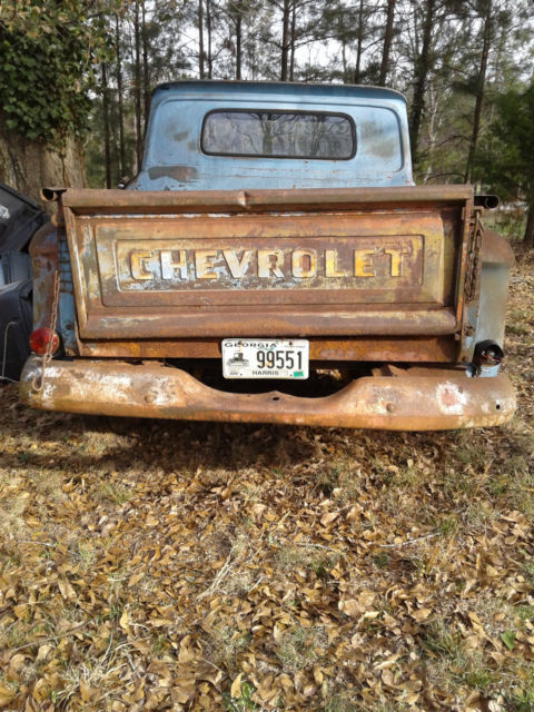 1963 Blue Chevrolet C-10 stepside