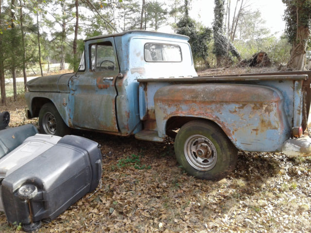 1963 Blue Chevrolet C-10 stepside