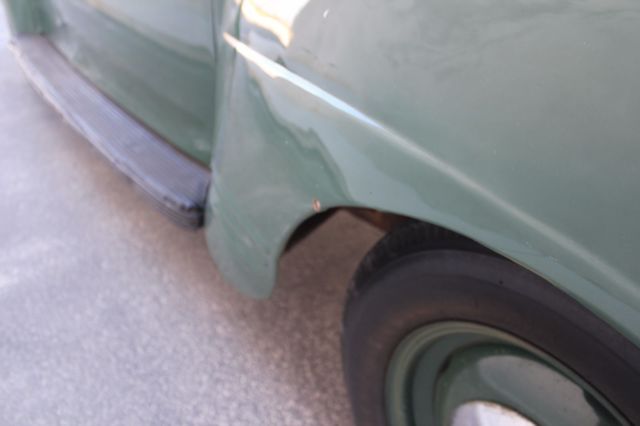 1941 Green Plymouth Deluxe Coupe