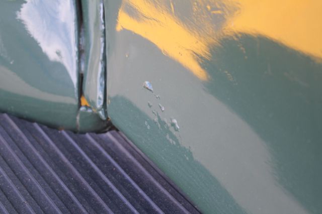 1941 Green Plymouth Deluxe Coupe