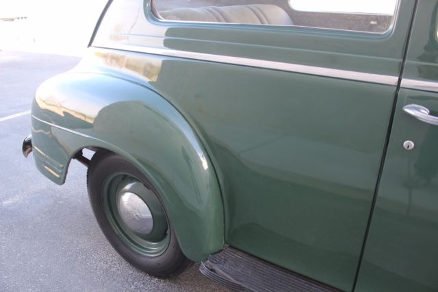 1941 Green Plymouth Deluxe Coupe