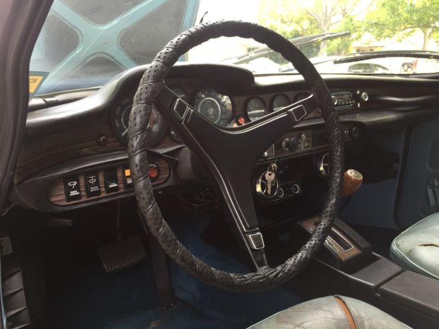 1973 Blue Volvo 1800 Shootingbrake