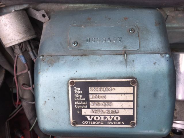 1973 Blue Volvo 1800 Shootingbrake