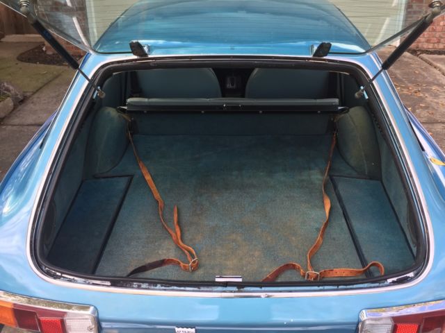 1973 Blue Volvo 1800 Shootingbrake