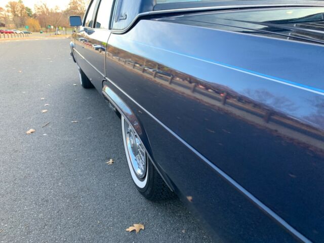 1984 Blue Cadillac DeVille Sedan