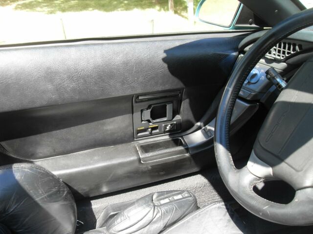 1990 Teal Chevrolet Corvette Convertible