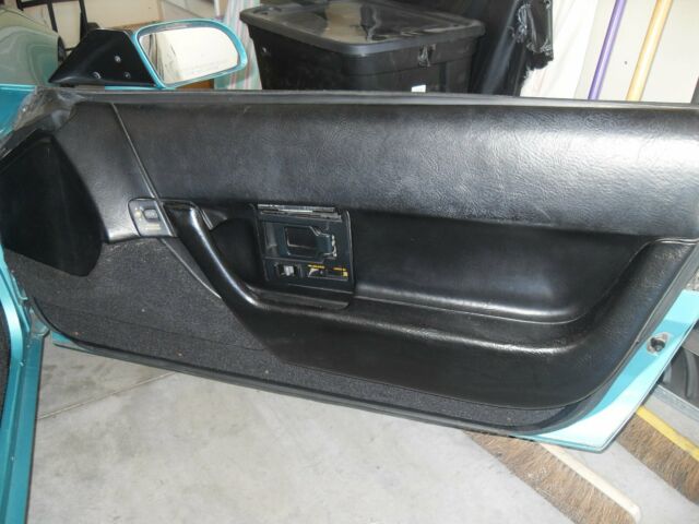 1990 Teal Chevrolet Corvette Convertible