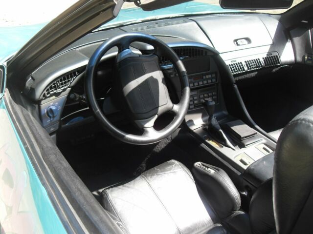 1990 Teal Chevrolet Corvette Convertible