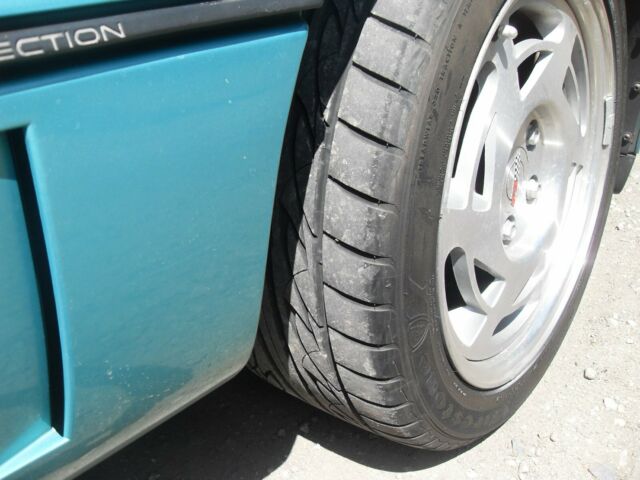 1990 Teal Chevrolet Corvette Convertible