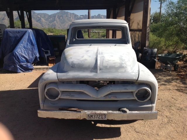 1955 SANDED Ford F-100 Crew Cab Pickup