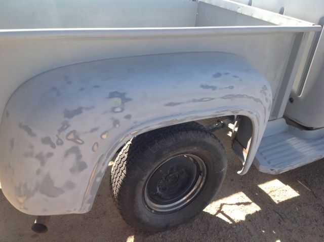 1955 SANDED Ford F-100 Crew Cab Pickup